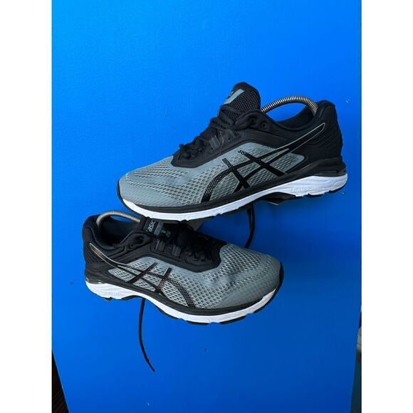 Asics Mens GT 2000 6 T805N Gray Black Running Shoes Sneakers Size 11.5 - Picture 1 of 6